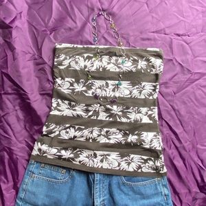 🔥4/$20 Black/white Tube top